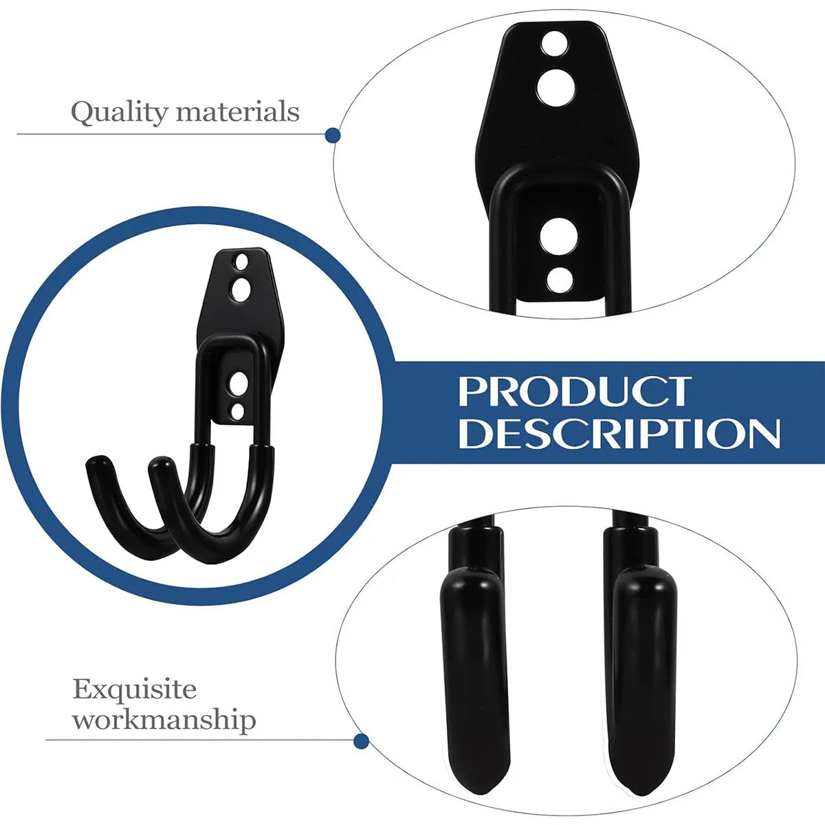 The ClarioHold Garage Storage Hooks