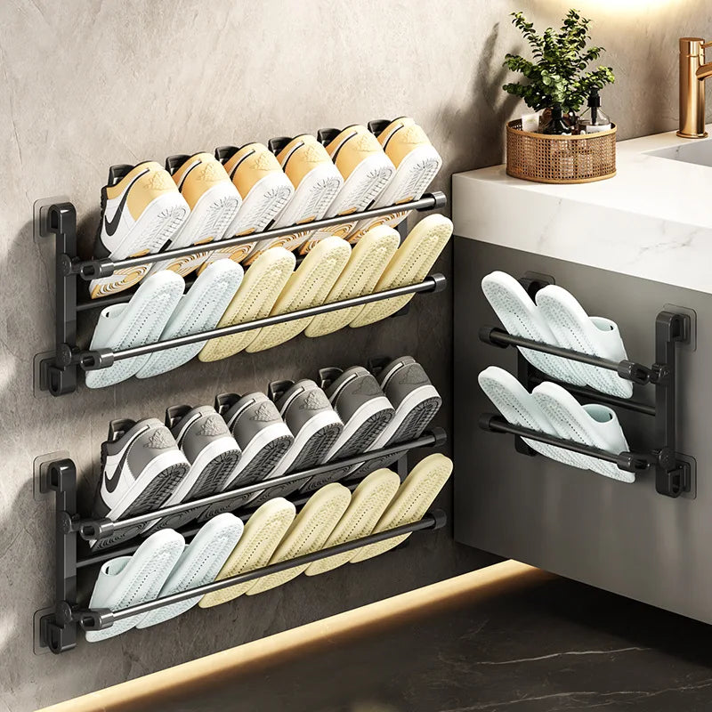 The ClarioHang Wall-Mounted Shoe Rack