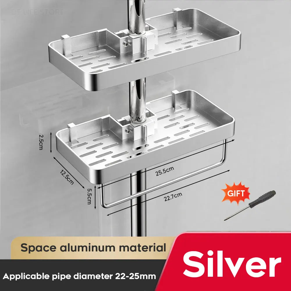 The ClarioDrip Shower Caddy