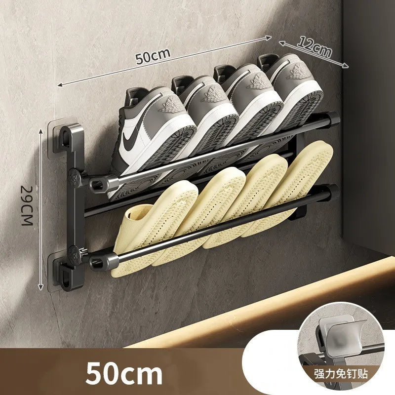 The ClarioHang Wall-Mounted Shoe Rack