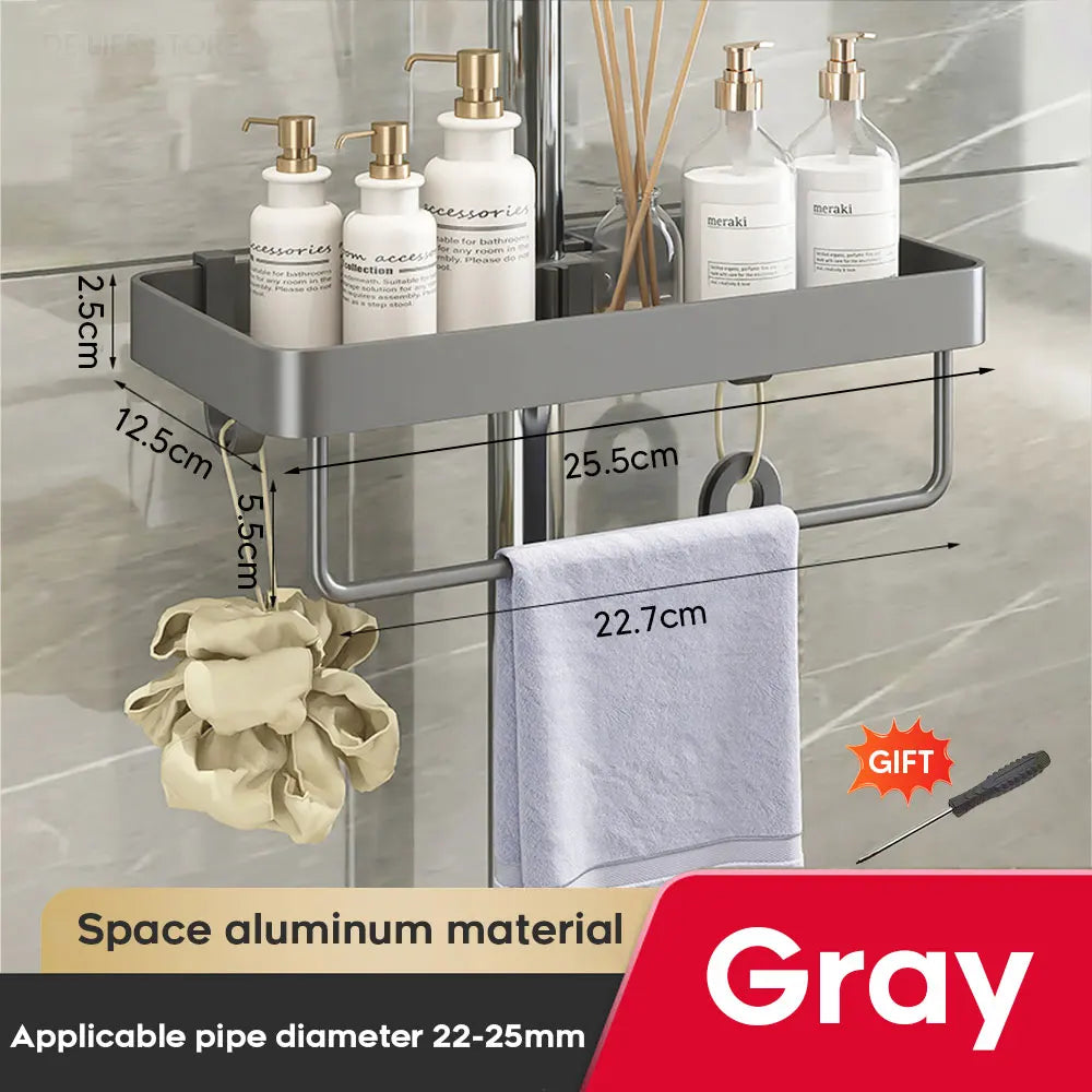 The ClarioDrip Shower Caddy