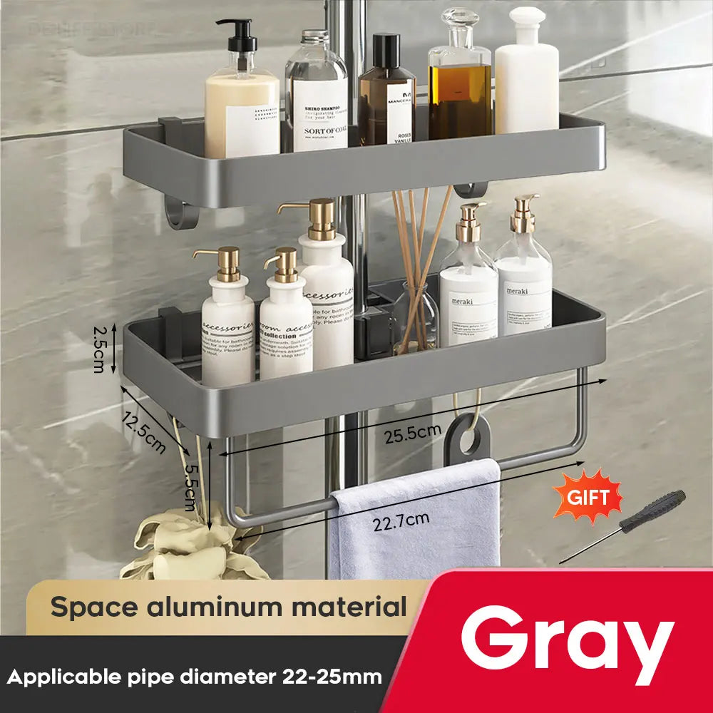 The ClarioDrip Shower Caddy