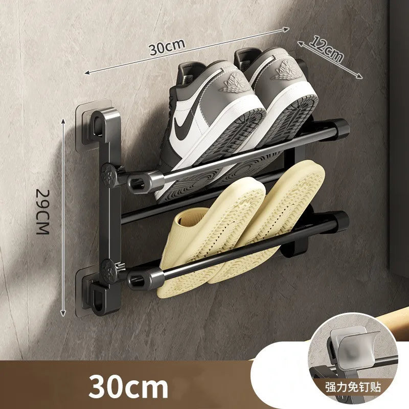 The ClarioHang Wall-Mounted Shoe Rack