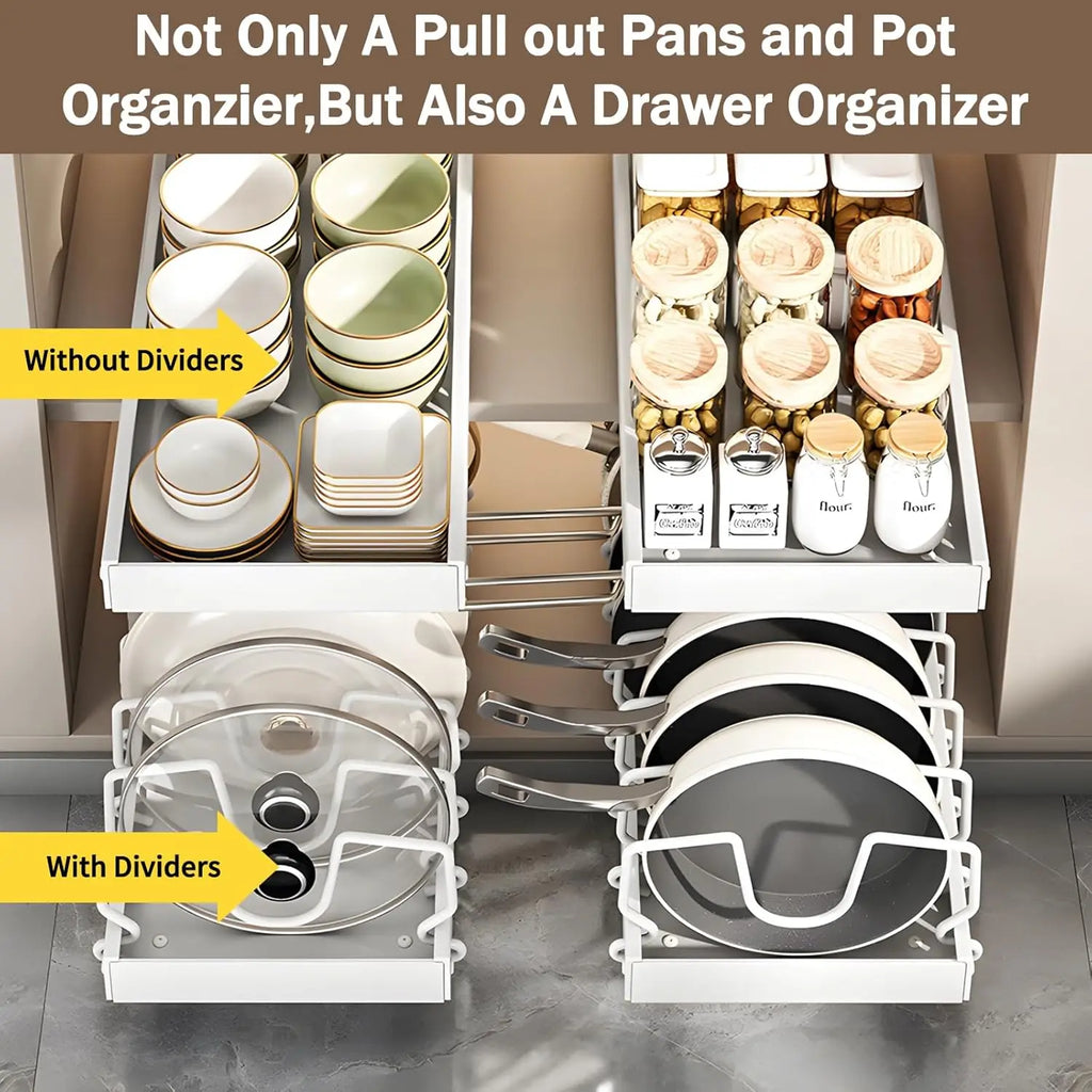 The ClarioFlow Pots & Pans Organizer