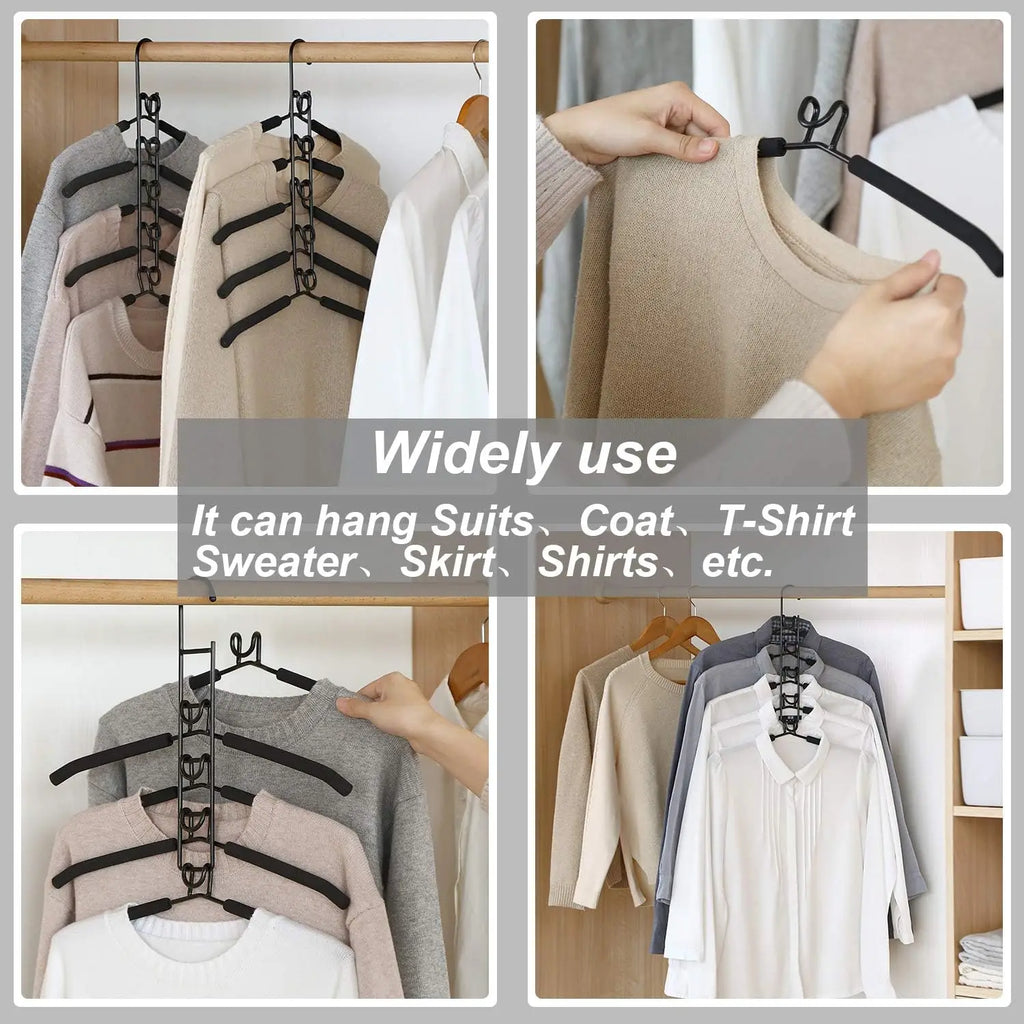 The ClarioSpace Closet Hanger Set