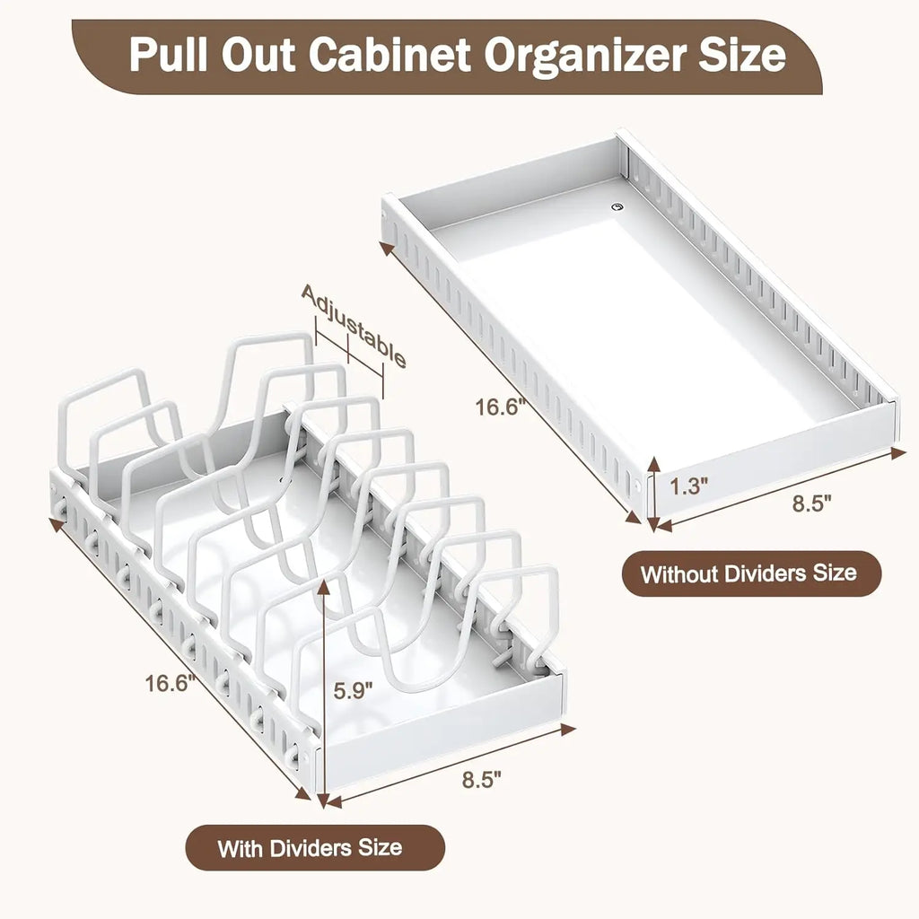 The ClarioFlow Pots & Pans Organizer
