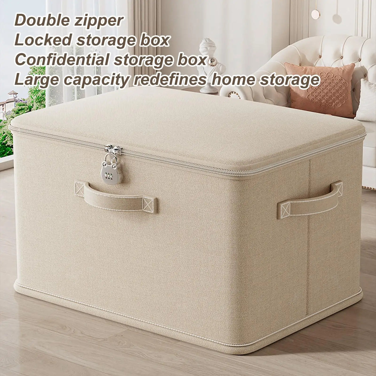 The ClarioStack Lockable Storage Bin