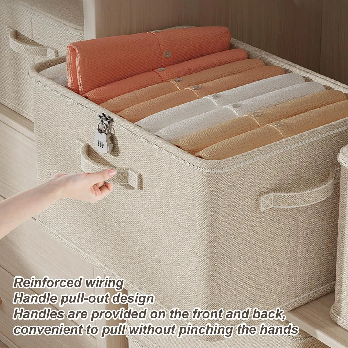 The ClarioStack Lockable Storage Bin