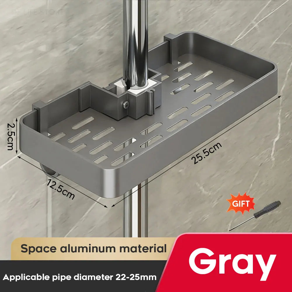 The ClarioDrip Shower Caddy