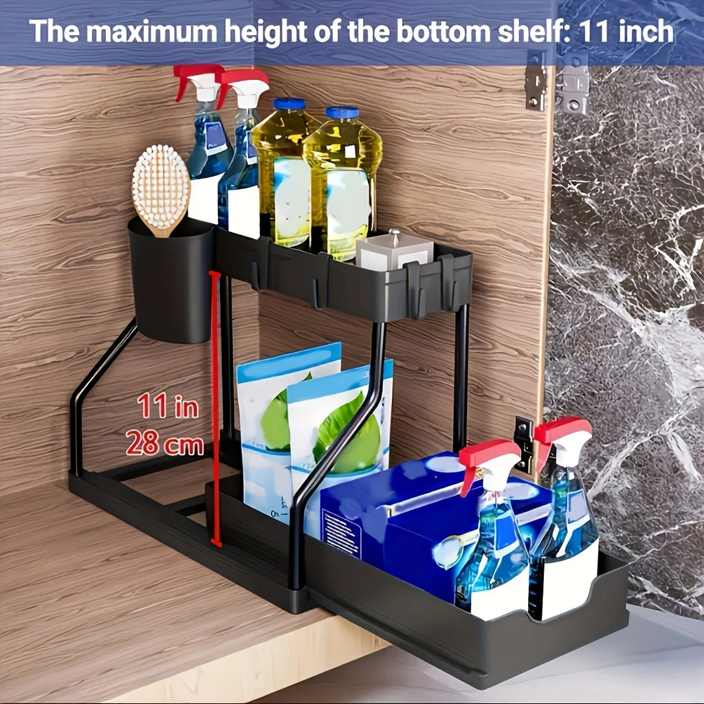 The ClarioSlide Under-Sink Organizer