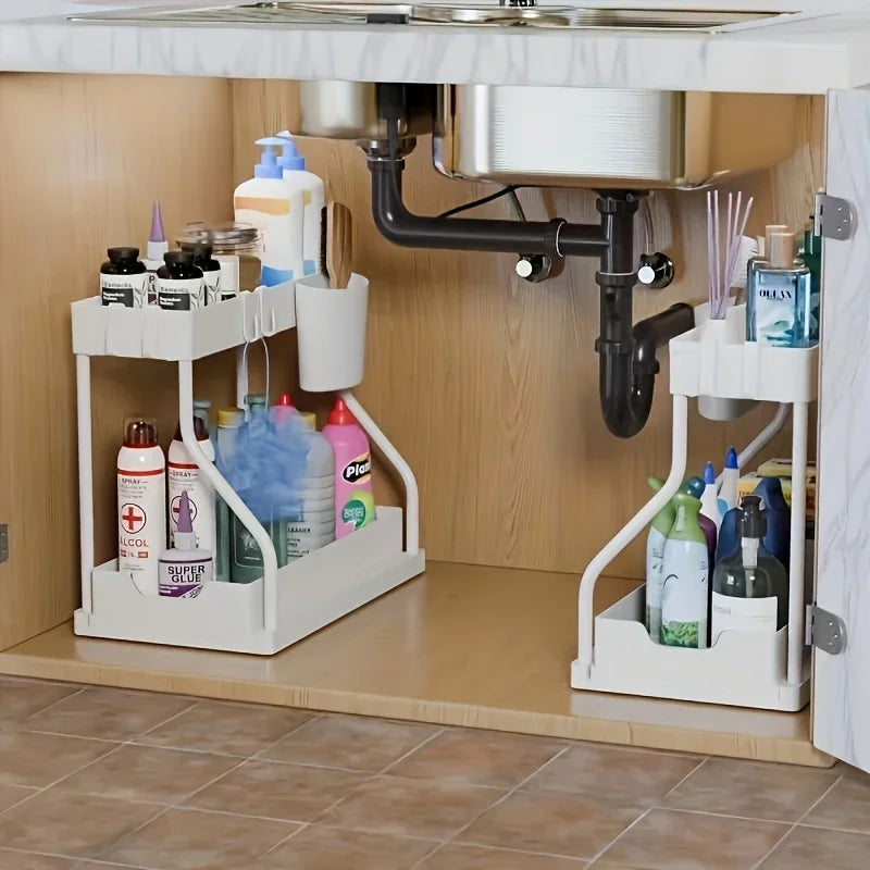 The ClarioSlide Under-Sink Organizer